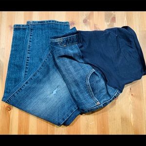 Old Navy Full Panel Maternity Skinny Jeans